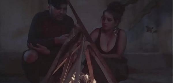  Hot Beautiful Babe Jyoti Has sex with lover near bonfire - A Sexy XXX Indian Full Movie Delight !!!!!